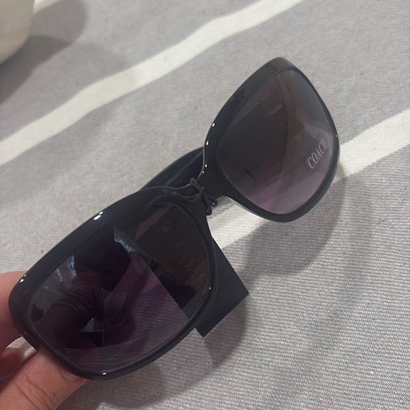 Coach Women's Rectangular Sunglasses - Picture 2 of 6